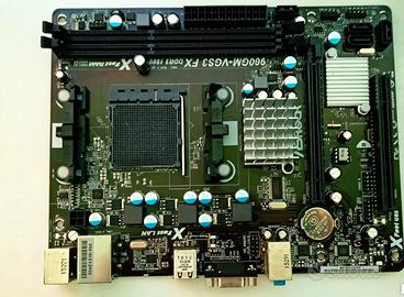 Due Schede  madri ASRock 960GM-VGS3 FX, Completa 