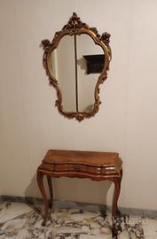 Consolle e specchio