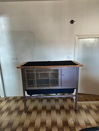 Gabbia coniglio da interno o esterno