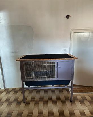 Gabbia coniglio da interno o esterno