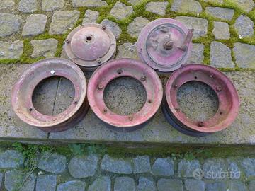 Kit 3 Ruote Lambretta D150 + Tamburo e Mozzo Ant