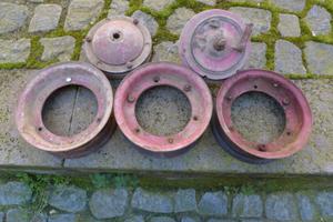 Kit 3 Ruote Lambretta D150 + Tamburo e Mozzo Ant