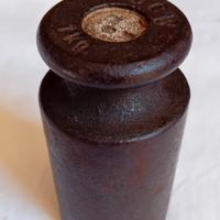 antico e raro peso per bilancia 1 Kg