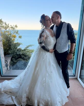 Splendido vestito da sposa Pronovias