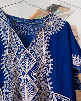 Abito lungo etnico donna 