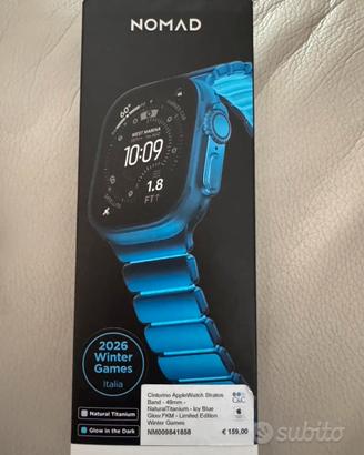 Cinturino apple watch ultra titanio