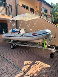 Gommone 25 cv e carrello
