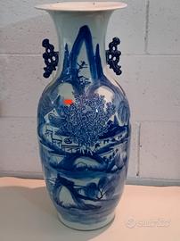ANTICO VASO DINASTIA QING XIX SECOLO CERTIFICATO