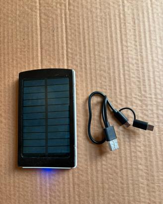 Power bank solare 10000 mAh