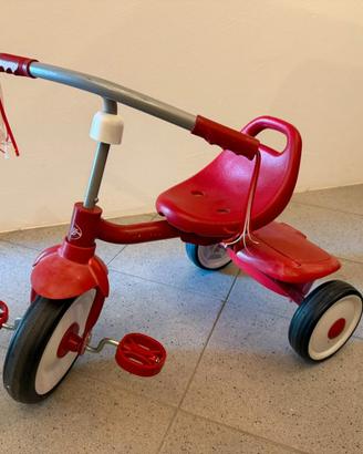 Triciclo Pieghevole Radio Flyer - Fold 2 Go (Rosso