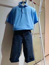 set Polo Lacoste L + pant 50
