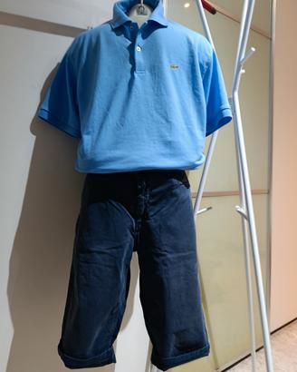 set Polo Lacoste L + pant 50