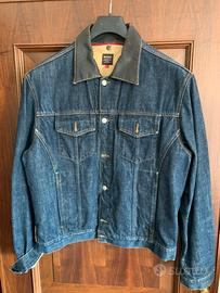 Giubbotto jeans + felpa leggera Tg 48. / 48