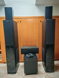 JAMO 5.1 con Subwoofer attivo 260w