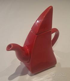 Teiera in ceramica rossa