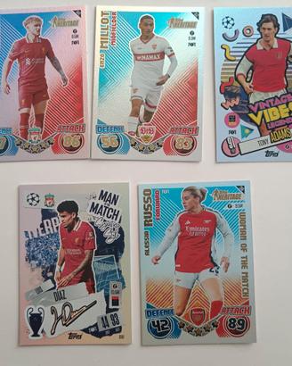 CARTE TOPPS MATCH ATTAX UEFA CHAMPIONS LEAGUE 2024