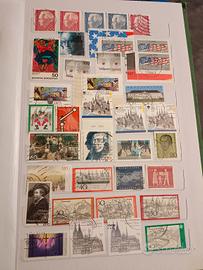 lotto n. 36 francobolli Germania usati 