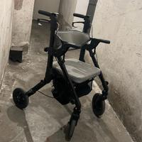 Deambulatore ibrido (deambulatore + carrozina)