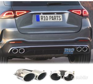 TERMINALI SCARICO MERCEDES GLE W167 19- LOOK GLE53