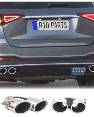 TERMINALI SCARICO MERCEDES GLE W167 19- LOOK GLE53