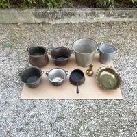 Pentola Secchio Paiolo vintage da cucina
