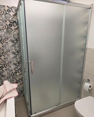 Box doccia in vetro satinato 70x120cm