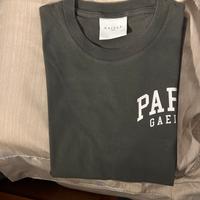 T-shirt Haelle tg. M slim verde grigio uomo