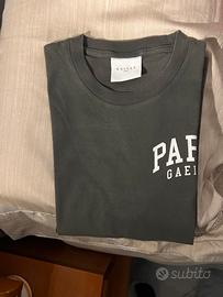 T-shirt Haelle tg. M slim verde grigio uomo