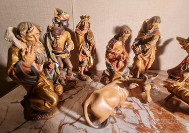 Presepe in legno Anri, Bacher