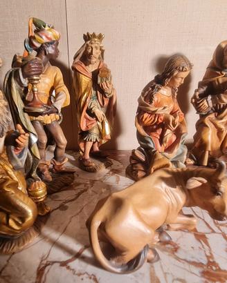 Presepe in legno Anri, Bacher