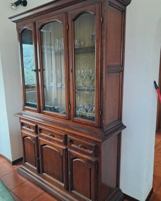 CREDENZA CON VETRINETTA SEPARABILE