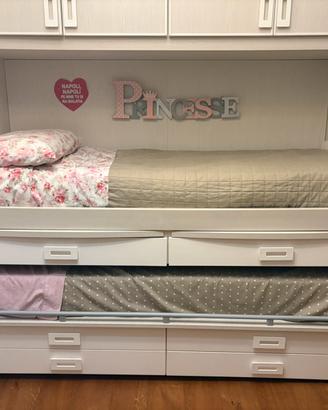 letto estraibile a carrello