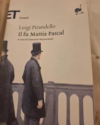 Libro "Il fu Mattia Pascal"