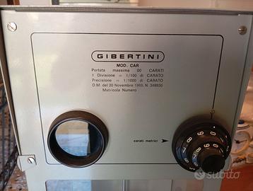 Bilancia pesa carati Gibertini