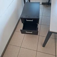 Cassettiera da ufficio professionale a 2 cassetti