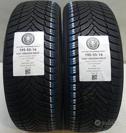 2 GOMME 195 55 16 CEAT A50437