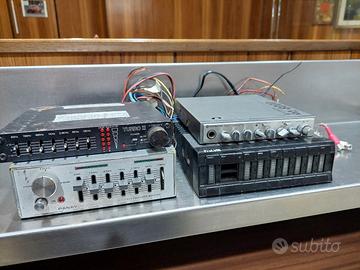equalizzatori autoradio vintage