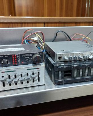 equalizzatori autoradio vintage