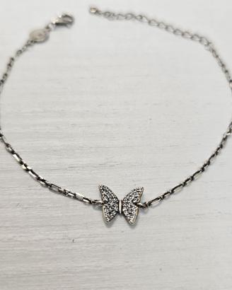 Bracciale Farfalla Nomination in Argento 925