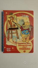 Quaderno per divertirmi con i timbri - Winnie Pooh