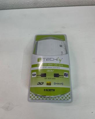 Techly 301153 Amplificatore HDMI Cat 5e/6 - Estend