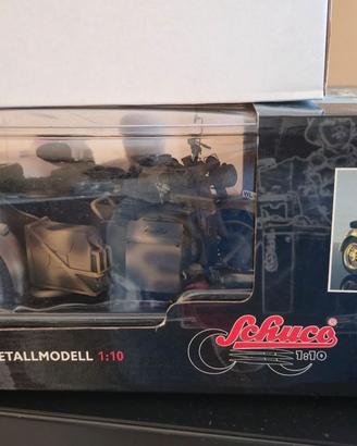 ZÜNDAPP KS 750 METALLMODELL 1:10 MIT FIGUREN