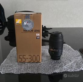 Obiettivo Nikon AF-S DX 55-300mm f/4.5-5.6G ED VR