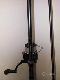 canna e mulinello da carpfishing 