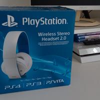 Cuffie Originali Wireless Sony PS3 PS4 PSVITA