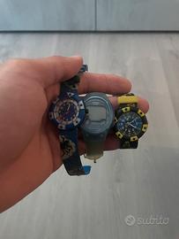 Lotto 3 orologi vintage da bambino - Anni ’90/’00
