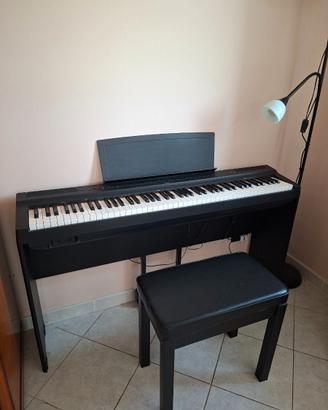 Pianoforte Digitale Yamaha P-125 BK completo 500€