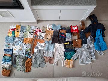 set abbigliamento bimbo 0-6 mesi