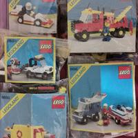 Lotto lego 5 set Town Legoland completi istruzioni