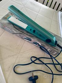 Piastra per capelli professionale verde acqua